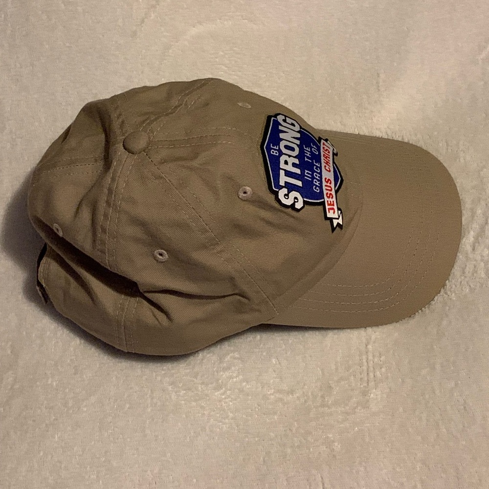 Be Strong in the Grace of Jesus Christ hat - Picture 4 of 6